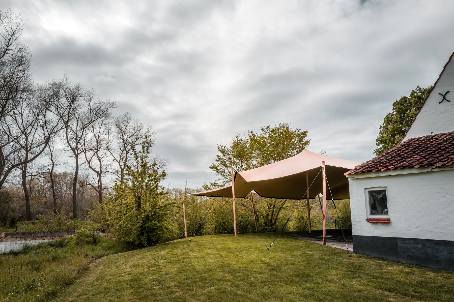 Advies op locatie voor een tent van Afest